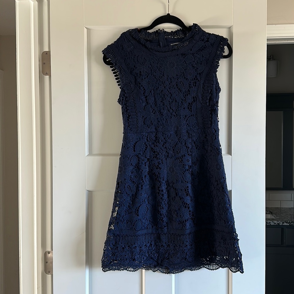 Love encounter blue dress